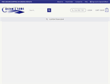 Tablet Screenshot of customteams.com